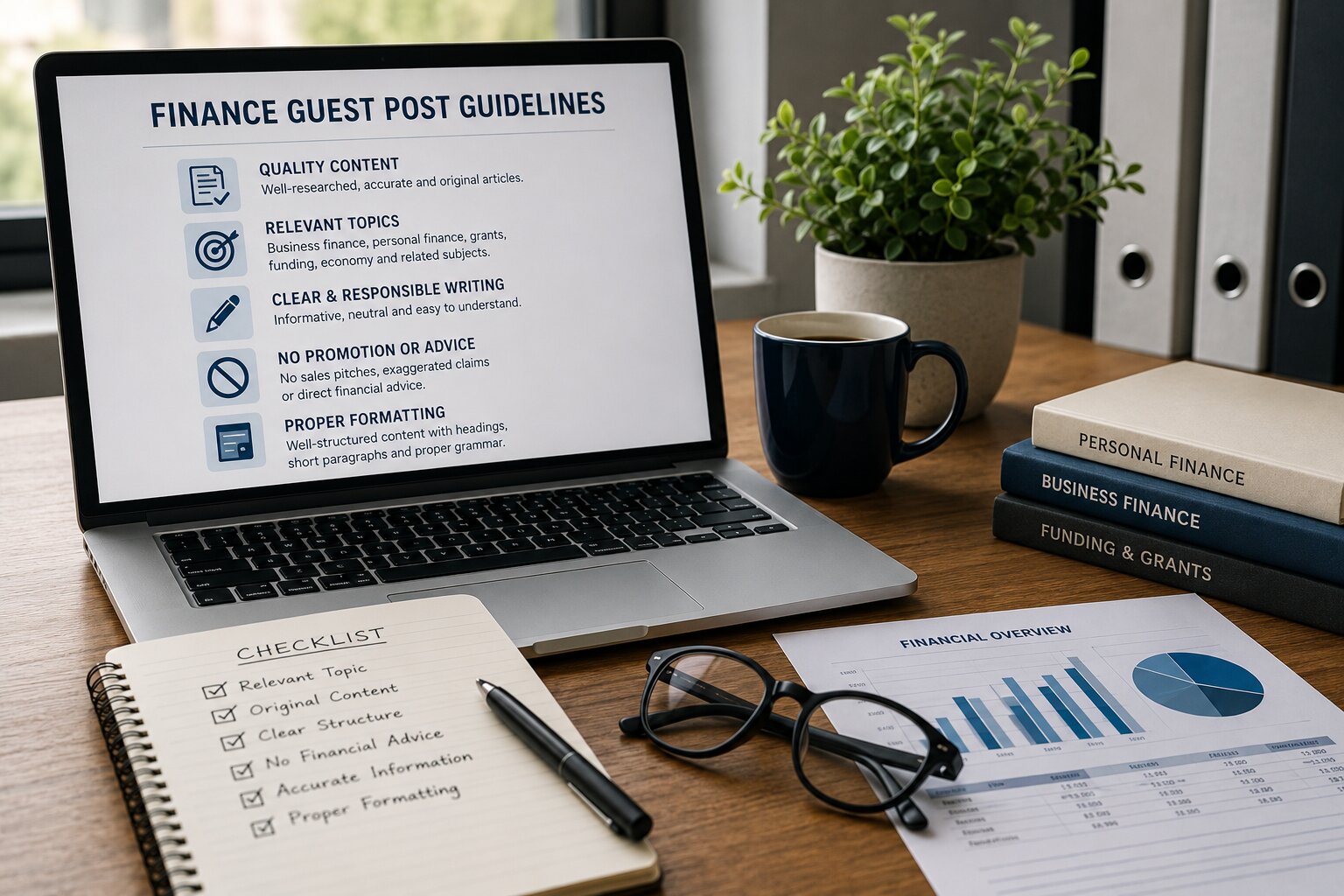Finance Guest Post Guidelines