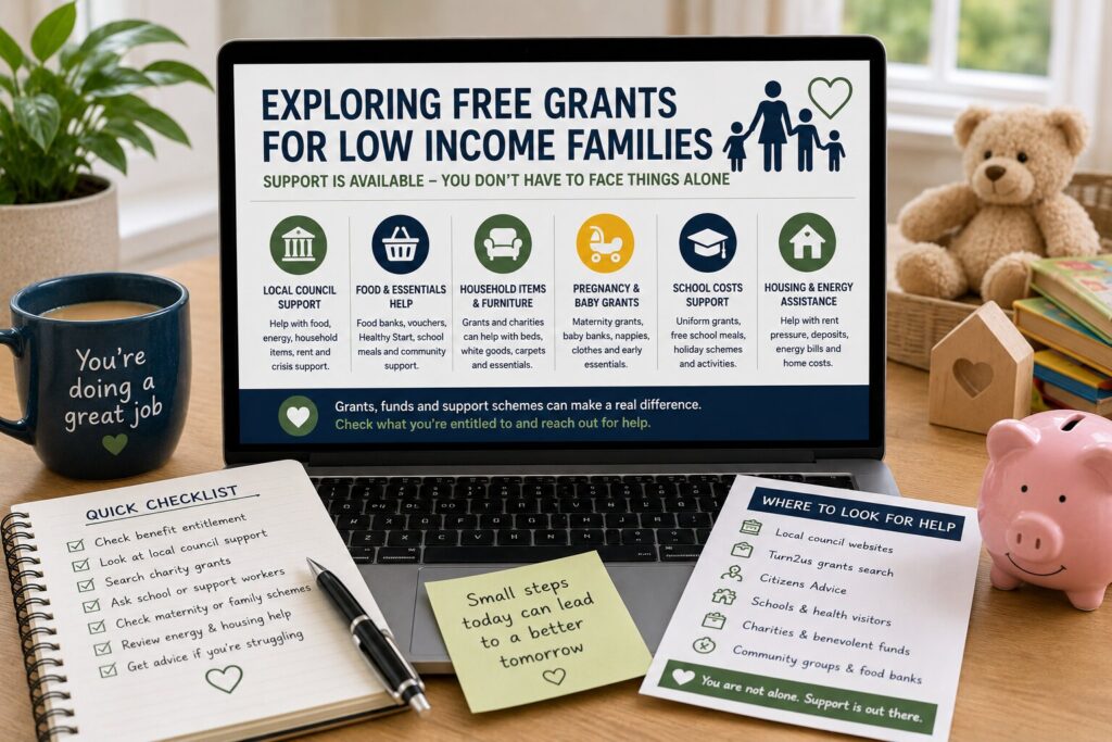 Exploring Free Grants For Low Income Families – Commerce Grants
