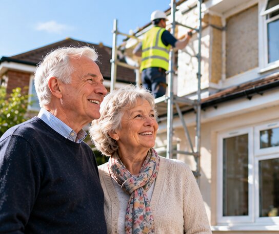 Pensioners Getting Grants for Home Improvements